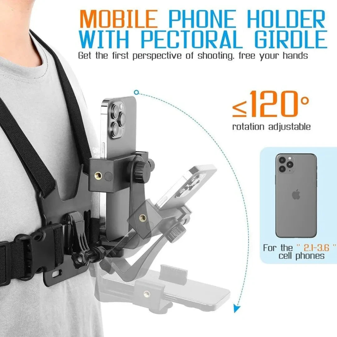 Chest Strap Phone Holder